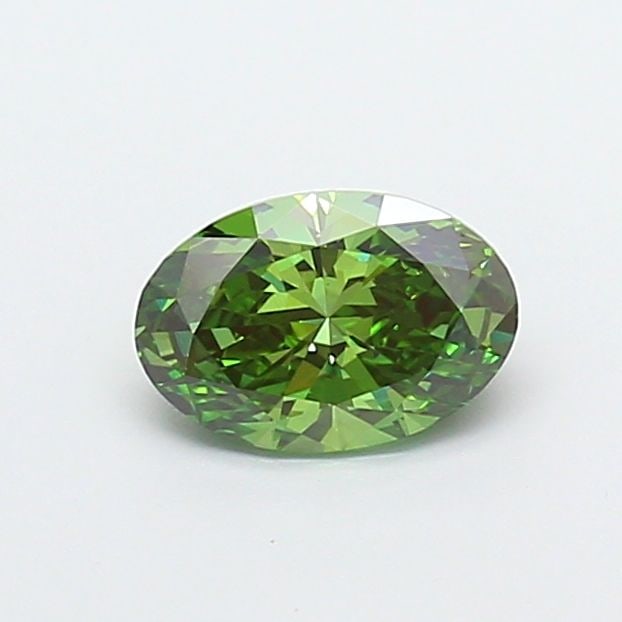 Loose Diamond - OVAL 1.0ct Fancy Vivid Green VS1: Loose Diamond - OVAL 1.0ct Fancy Vivid Green VS1 Source: This is a real non-mined Diamond that has been grown in a lab Shape: OVAL Carats: 1.0 Color: Fancy Vivid Green Certification: IGI Video: