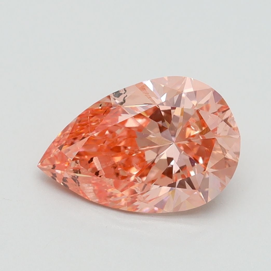 Loose Diamond - PEAR 2.01ct Fancy Vivid Pink SI2: Loose Diamond - PEAR 2.01ct Fancy Vivid Pink SI2 Source: This is a real non-mined Diamond that has been grown in a lab Shape: PEAR Carats: 2.01 Color: Fancy Vivid Pink Certification: IGI Video: