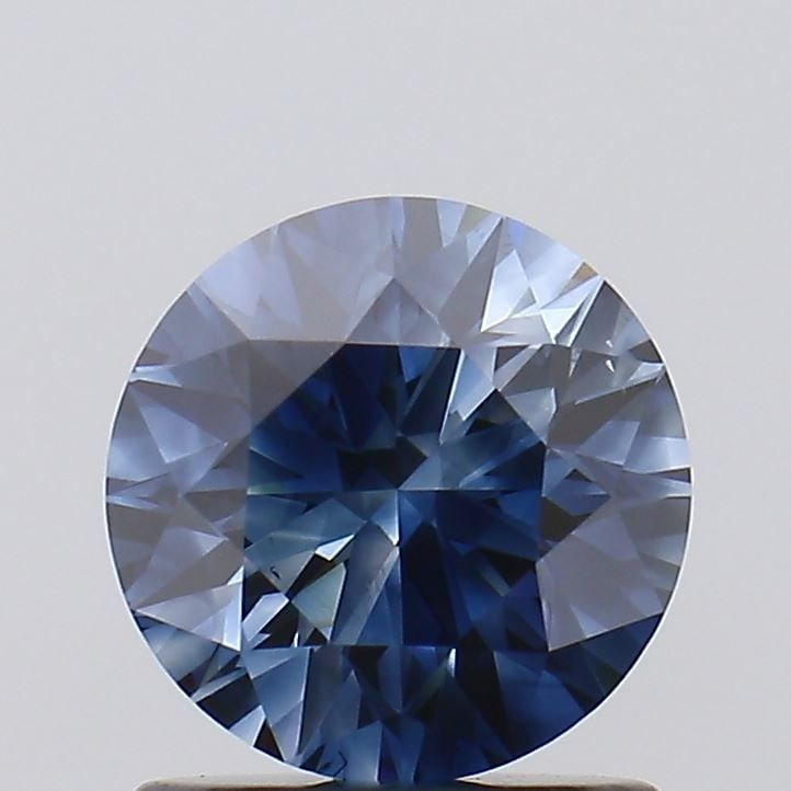 Loose Diamond - ROUND 1.1ct Fancy Vivid Blue VS2: Loose Diamond - ROUND 1.1ct Fancy Vivid Blue VS2 Source: This is a real non-mined Diamond that has been grown in a lab Shape: ROUND Carats: 1.1 Color: Fancy Vivid Blue Certification: NONE Video: