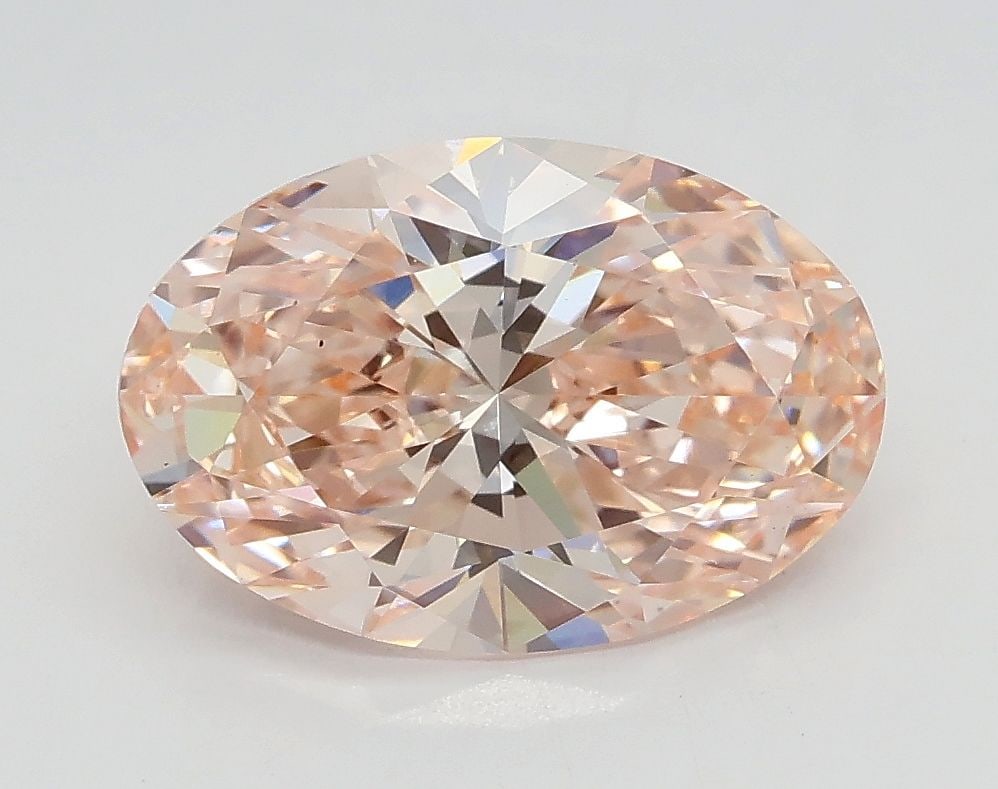 Loose Diamond - OVAL 2.03ct Fancy Vivid Pink VS1: Loose Diamond - OVAL 2.03ct Fancy Vivid Pink VS1 Source: This is a real non-mined Diamond that has been grown in a lab Shape: OVAL Carats: 2.03 Color: Fancy Vivid Pink Certification: IGI Video: