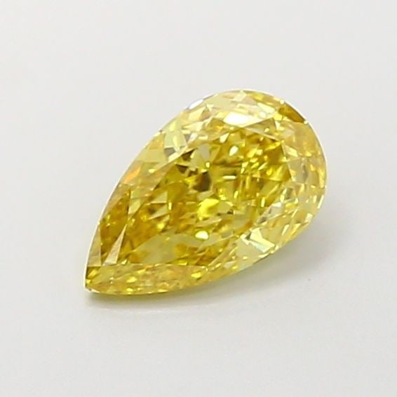 Loose Diamond - PEAR 1.04ct Fancy Vivid Yellow VS1: Loose Diamond - PEAR 1.04ct Fancy Vivid Yellow VS1 Source: This is a real non-mined Diamond that has been grown in a lab Shape: PEAR Carats: 1.04 Color: Fancy Vivid Yellow Certification: IGI Video: