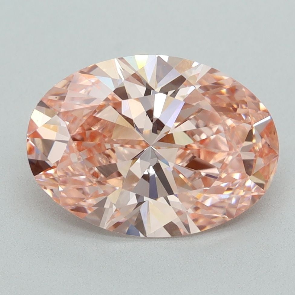 Loose Diamond - OVAL 3.0ct Fancy Vivid Pink VVS2: Loose Diamond - OVAL 3.0ct Fancy Vivid Pink VVS2 Source: This is a real non-mined Diamond that has been grown in a lab Shape: OVAL Carats: 3.0 Color: Fancy Vivid Pink Certification: IGI Video: