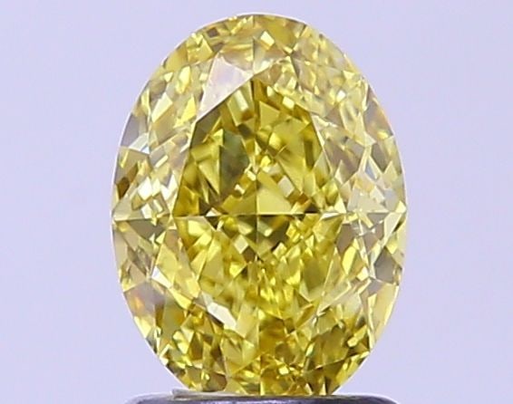 Loose Diamond - OVAL 1.51ct Fancy Intense Yellow VS1: Loose Diamond - OVAL 1.51ct Fancy Intense Yellow VS1 Source: This is a real non-mined Diamond that has been grown in a lab Shape: OVAL Carats: 1.51 Color: Fancy Intense Yellow Certification: IGI Video