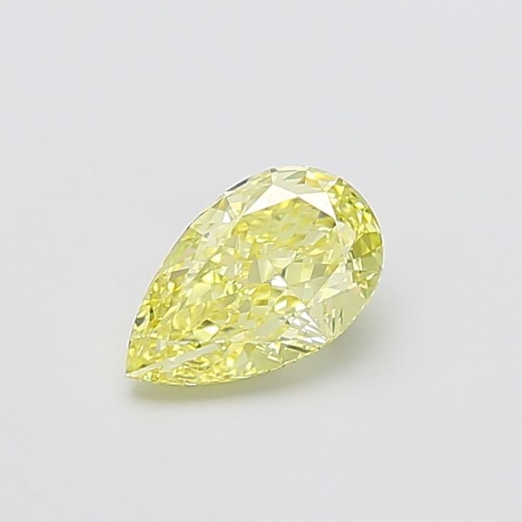 Loose Diamond - PEAR 1.24ct Fancy Intense Yellow VS1: Loose Diamond - PEAR 1.24ct Fancy Intense Yellow VS1 Source: This is a real non-mined Diamond that has been grown in a lab Shape: PEAR Carats: 1.24 Color: Fancy Intense Yellow Certification: IGI Video