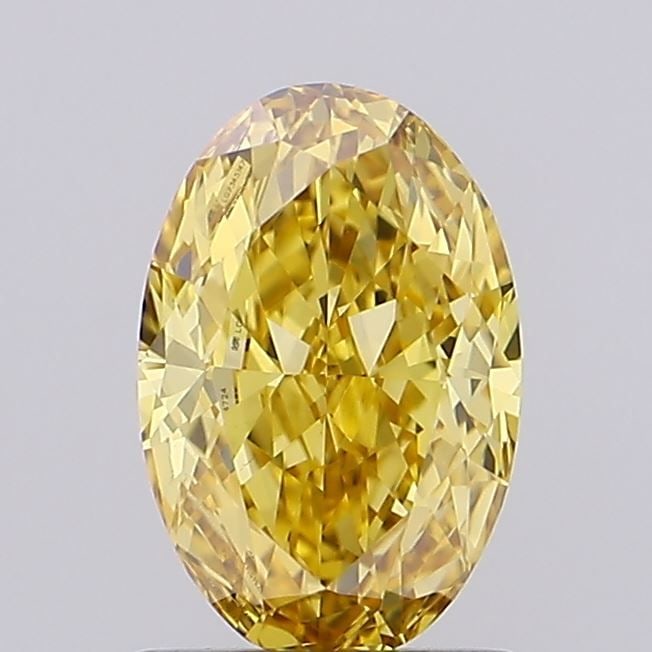 Loose Diamond - OVAL 1.05ct Fancy Intense Yellow VS1: Loose Diamond - OVAL 1.05ct Fancy Intense Yellow VS1 Source: This is a real non-mined Diamond that has been grown in a lab Shape: OVAL Carats: 1.05 Color: Fancy Intense Yellow Certification: IGI Video