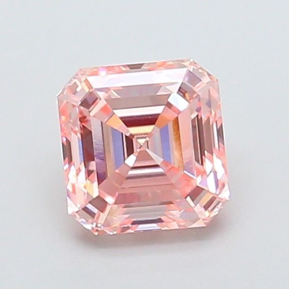 Loose Diamond - ASSCHER 1.51ct Fancy Intense Pink VS1: Loose Diamond - ASSCHER 1.51ct Fancy Intense Pink VS1 Source: This is a real non-mined Diamond that has been grown in a lab Shape: ASSCHER Carats: 1.51 Color: Fancy Intense Pink Certification: IGI