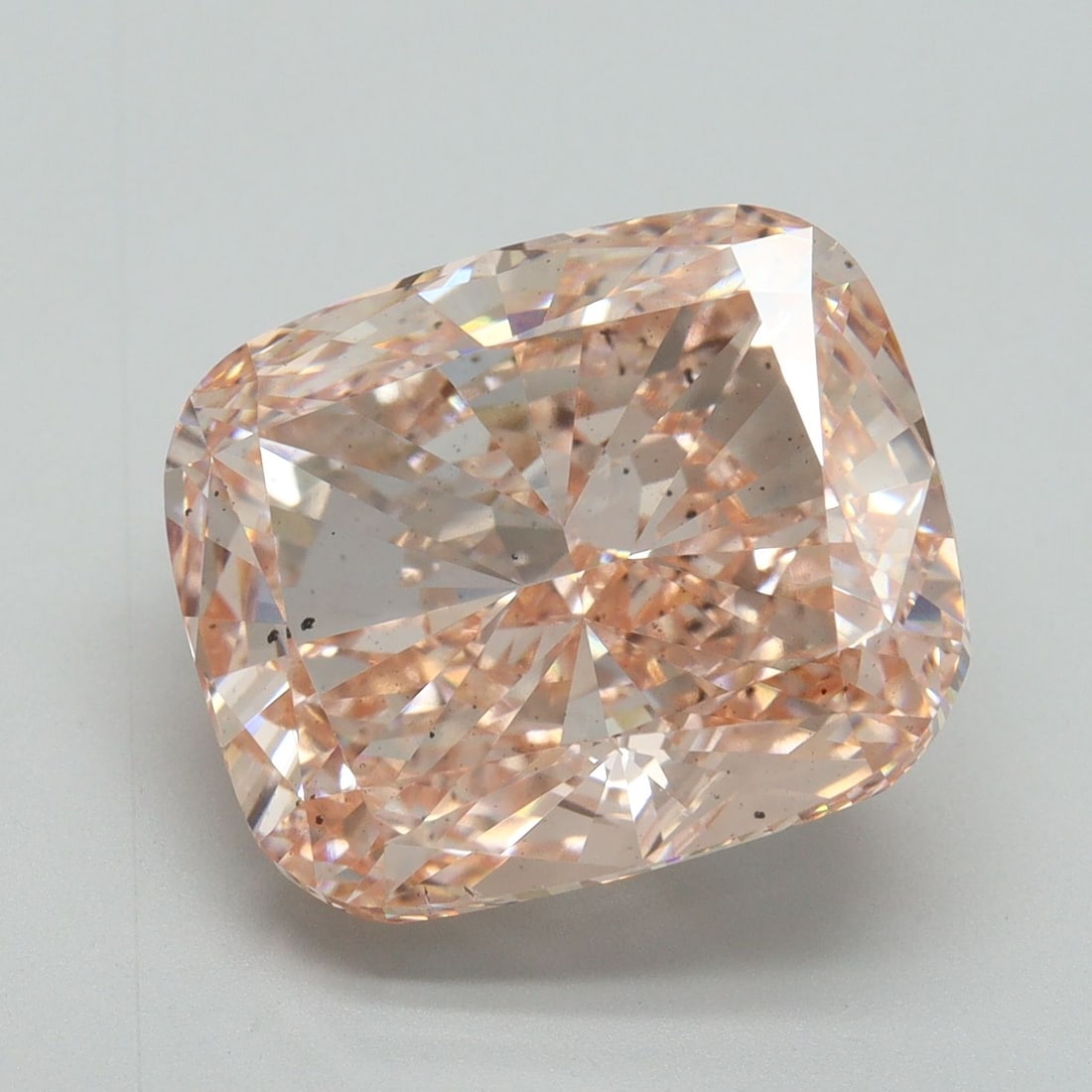 Loose Diamond - CUSHION MODIFIED 10.54ct Fancy Intense Pink SI1: Loose Diamond - CUSHION MODIFIED 10.54ct Fancy Intense Pink SI1 Source: This is a real non-mined Diamond that has been grown in a lab Shape: CUSHION MODIFIED Carats: 10.54 Color: Fancy Intense Pink