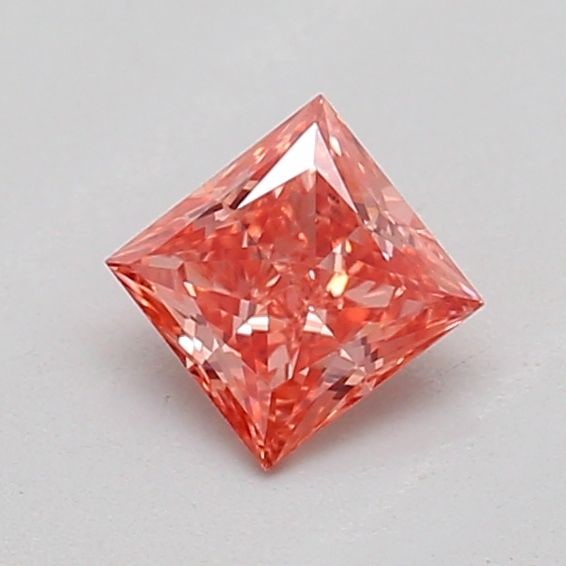 Loose Diamond - PRINCESS 0.26ct Fancy Vivid Brown Pink VS1: Loose Diamond - PRINCESS 0.26ct Fancy Vivid Brown Pink VS1 Source: This is a real non-mined Diamond that has been grown in a lab Shape: PRINCESS Carats: 0.26 Color: Fancy Vivid Brown Pink