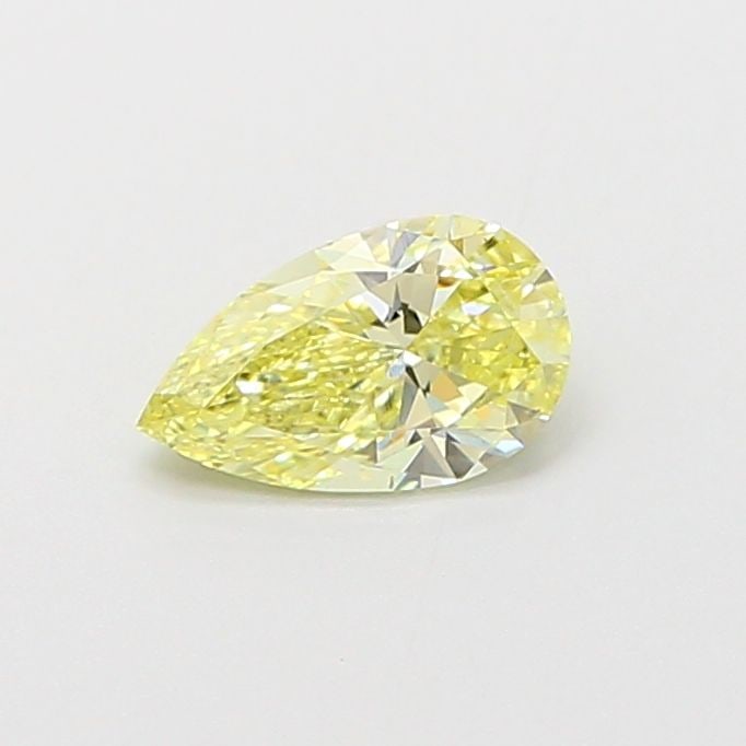 Loose Diamond - PEAR 0.47ct Fancy Yellow VS2: Loose Diamond - PEAR 0.47ct Fancy Yellow VS2 Source: This is a real non-mined Diamond that has been grown in a lab Shape: PEAR Carats: 0.47 Color: Fancy Yellow Certification: IGI Video: