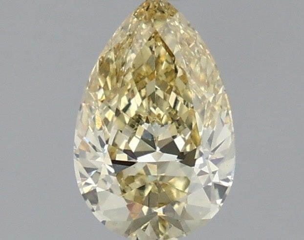 Loose Diamond - PEAR 1.02ct Fancy Yellow VS1: Loose Diamond - PEAR 1.02ct Fancy Yellow VS1 Source: This is a real non-mined Diamond that has been grown in a lab Shape: PEAR Carats: 1.02 Color: Fancy Yellow Certification: IGI Video: