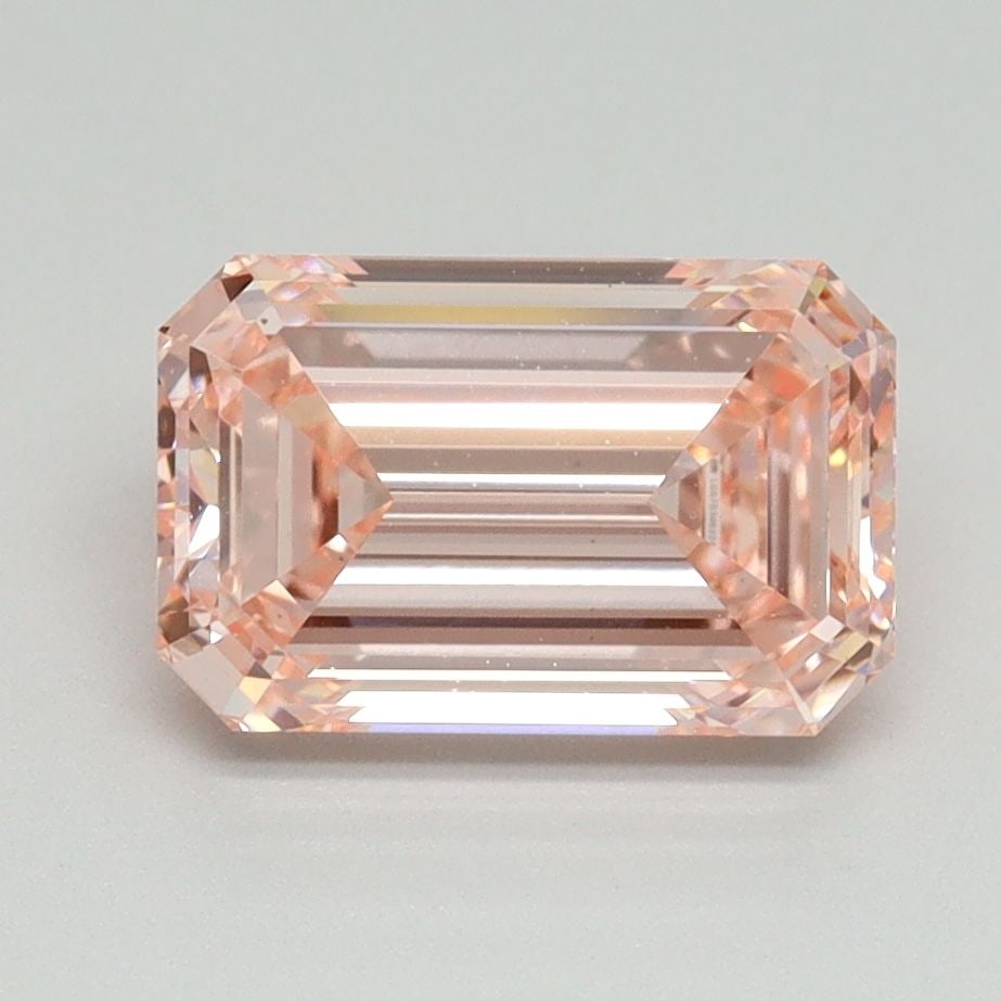 Loose Diamond - EMERALD 2.08ct Fancy Vivid Pink VS1: Loose Diamond - EMERALD 2.08ct Fancy Vivid Pink VS1 Source: This is a real non-mined Diamond that has been grown in a lab Shape: EMERALD Carats: 2.08 Color: Fancy Vivid Pink Certification: IGI Video: