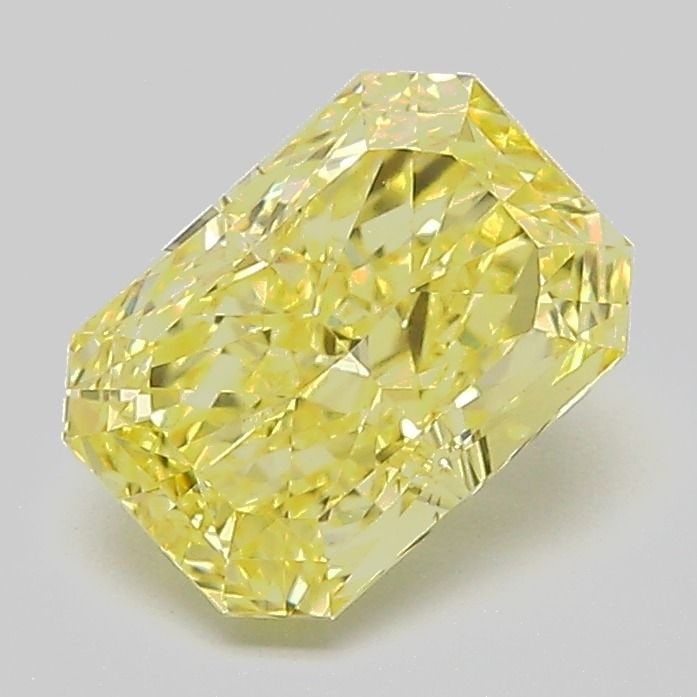 Loose Diamond - RADIANT 1.5ct Fancy Vivid Yellow VVS2: Loose Diamond - RADIANT 1.5ct Fancy Vivid Yellow VVS2 Source: This is a real non-mined Diamond that has been grown in a lab Shape: RADIANT Carats: 1.5 Color: Fancy Vivid Yellow Certification: IGI Vide