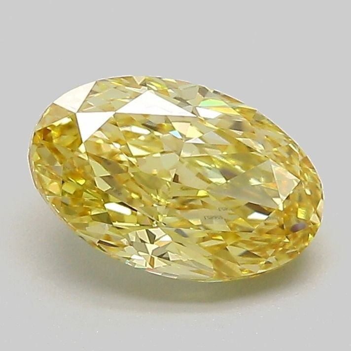 Loose Diamond - OVAL 1.43ct Fancy Intense Yellow VS1: Loose Diamond - OVAL 1.43ct Fancy Intense Yellow VS1 Source: This is a real non-mined Diamond that has been grown in a lab Shape: OVAL Carats: 1.43 Color: Fancy Intense Yellow Certification: IGI Video