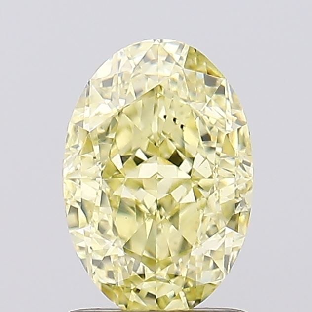 Loose Diamond - OVAL 1.58ct Fancy Intense Yellow VS1: Loose Diamond - OVAL 1.58ct Fancy Intense Yellow VS1 Source: This is a real non-mined Diamond that has been grown in a lab Shape: OVAL Carats: 1.58 Color: Fancy Intense Yellow Certification: IGI Video