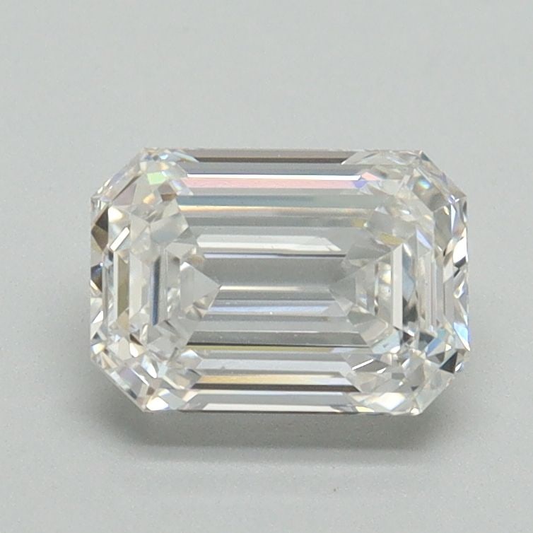 Loose Diamond - EMERALD 1.21ct F VS1: Loose Diamond - EMERALD 1.21ct F VS1 Source: This is a real non-mined Diamond that has been grown in a lab Shape: EMERALD Carats: 1.21 Color: F Clarity: VS1 Certification: NONE Video: