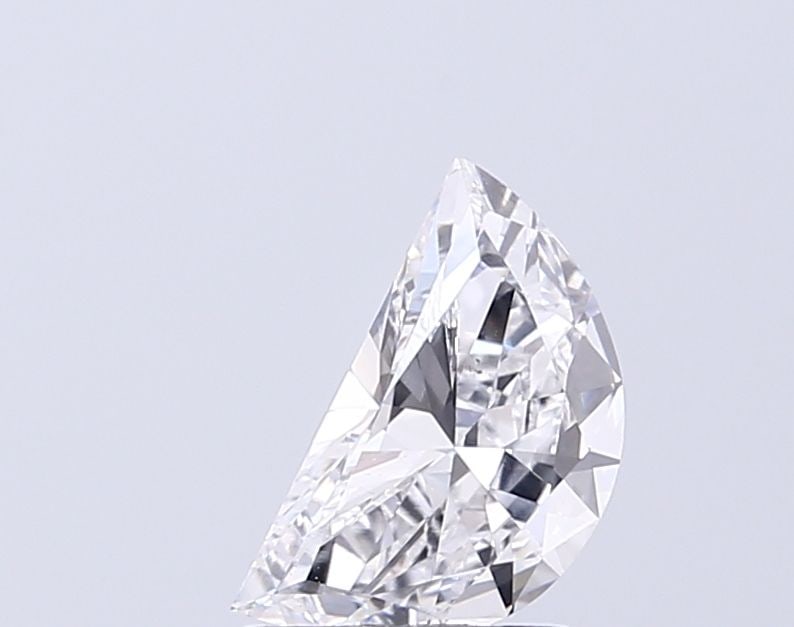 Loose Diamond - HALF MOON 1.0ct E VS1: Loose Diamond - HALF MOON 1.0ct E VS1 Source: This is a real non-mined Diamond that has been grown in a lab Shape: HALF MOON Carats: 1.0 Color: E Clarity: VS1 Certification: NONE Video: