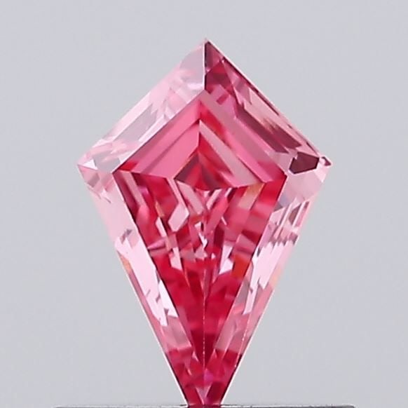 Loose Diamond - KITE 0.45ct Fancy Vivid Pink VS1: Loose Diamond - KITE 0.45ct Fancy Vivid Pink VS1 Source: This is a real non-mined Diamond that has been grown in a lab Shape: KITE Carats: 0.45 Color: Fancy Vivid Pink Certification: IGI Video: