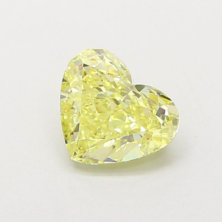 Loose Diamond - HEART 1.49ct Fancy Intense Yellow VS1: Loose Diamond - HEART 1.49ct Fancy Intense Yellow VS1 Source: This is a real non-mined Diamond that has been grown in a lab Shape: HEART Carats: 1.49 Color: Fancy Intense Yellow Certification: IGI Vid
