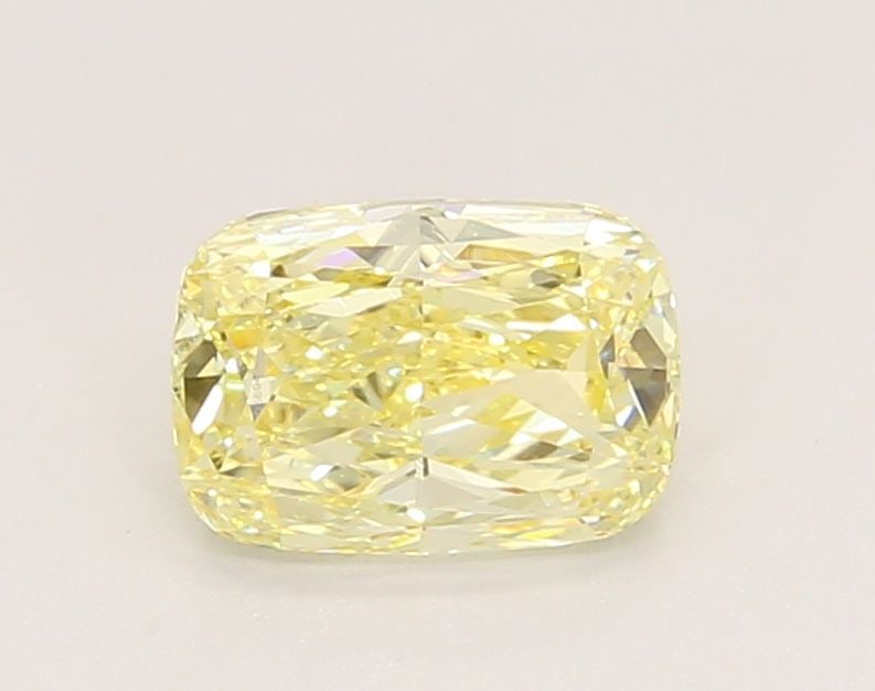 Loose Diamond - CUSHION MODIFIED 1.09ct Fancy Intense Yellow VVS2: Loose Diamond - CUSHION MODIFIED 1.09ct Fancy Intense Yellow VVS2 Source: This is a real non-mined Diamond that has been grown in a lab Shape: CUSHION MODIFIED Carats: 1.09 Color: Fancy Intense Yellow