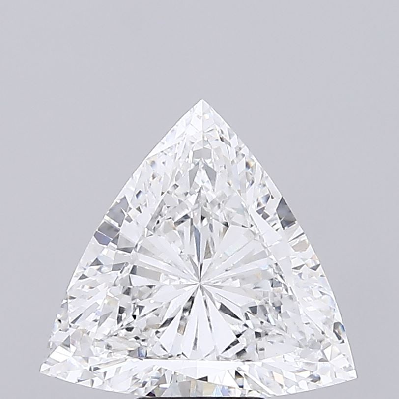 Loose Diamond - TRIANGULAR 5.35ct E VVS2: Loose Diamond - TRIANGULAR 5.35ct E VVS2 Source: This is a real non-mined Diamond that has been grown in a lab Shape: TRIANGULAR Carats: 5.35 Color: E Clarity: VVS2 Certification: IGI Video:
