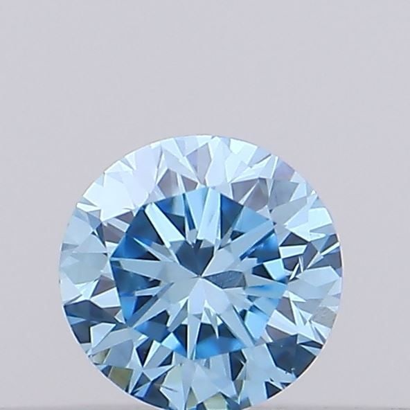 Loose Diamond - ROUND 0.11ct Fancy Vivid Blue VS2: Loose Diamond - ROUND 0.11ct Fancy Vivid Blue VS2 Source: This is a real non-mined Diamond that has been grown in a lab Shape: ROUND Carats: 0.11 Color: Fancy Vivid Blue Certification: IGI Video:
