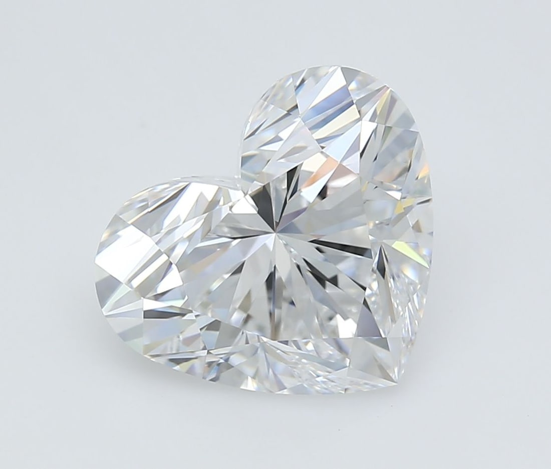Loose Diamond - HEART 5.11ct D VVS1: Loose Diamond - HEART 5.11ct D VVS1 Source: This is a real non-mined Diamond that has been grown in a lab Shape: HEART Carats: 5.11 Color: D Clarity: VVS1 Certification: IGI Video: