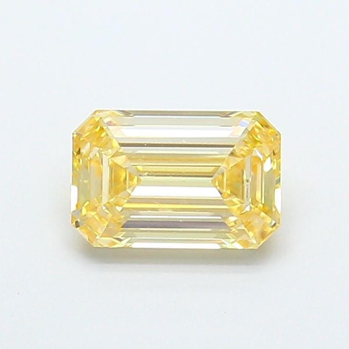 Loose Diamond - EMERALD 2.05ct Fancy Light Brownish Yellow VS1: Loose Diamond - EMERALD 2.05ct Fancy Light Brownish Yellow VS1 Source: This is a real non-mined Diamond that has been grown in a lab Shape: EMERALD Carats: 2.05 Color: Fancy Light Brownish Yellow Cert