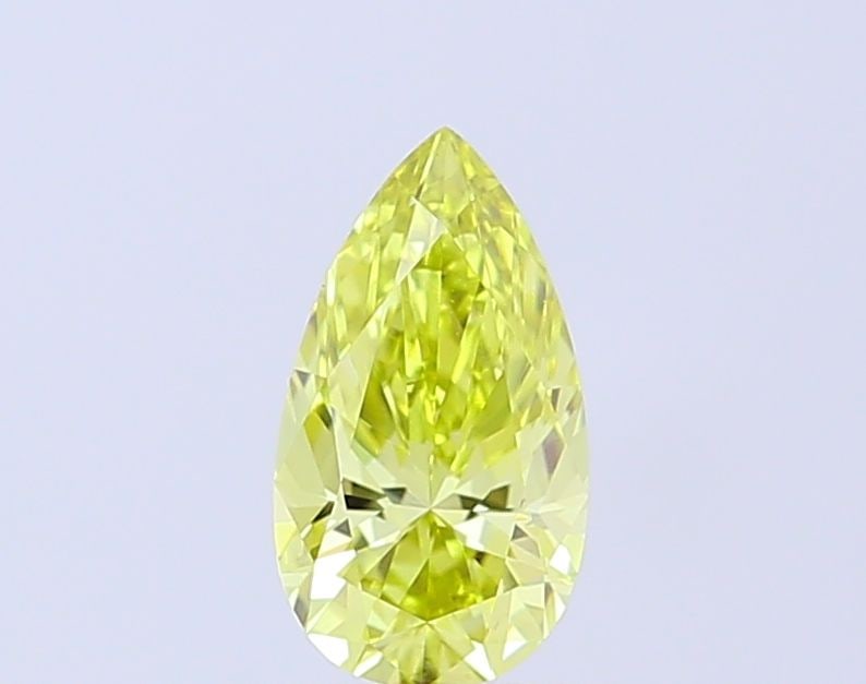 Loose Diamond - PEAR 1.01ct Fancy Vivid Yellow VS1: Loose Diamond - PEAR 1.01ct Fancy Vivid Yellow VS1 Source: This is a real non-mined Diamond that has been grown in a lab Shape: PEAR Carats: 1.01 Color: Fancy Vivid Yellow Certification: NONE Video: