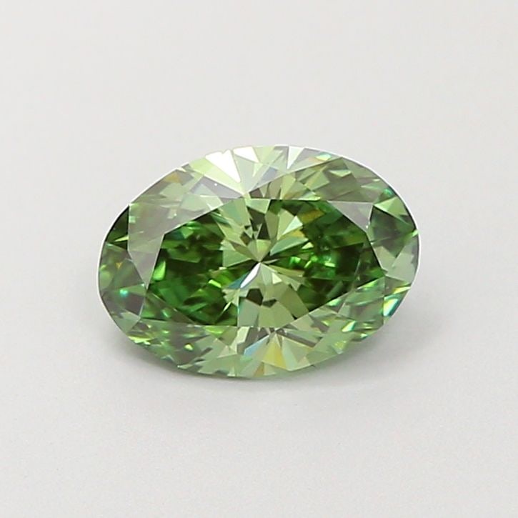 Loose Diamond - OVAL 0.78ct Fancy Vivid Green VS2: Loose Diamond - OVAL 0.78ct Fancy Vivid Green VS2 Source: This is a real non-mined Diamond that has been grown in a lab Shape: OVAL Carats: 0.78 Color: Fancy Vivid Green Certification: IGI Video: