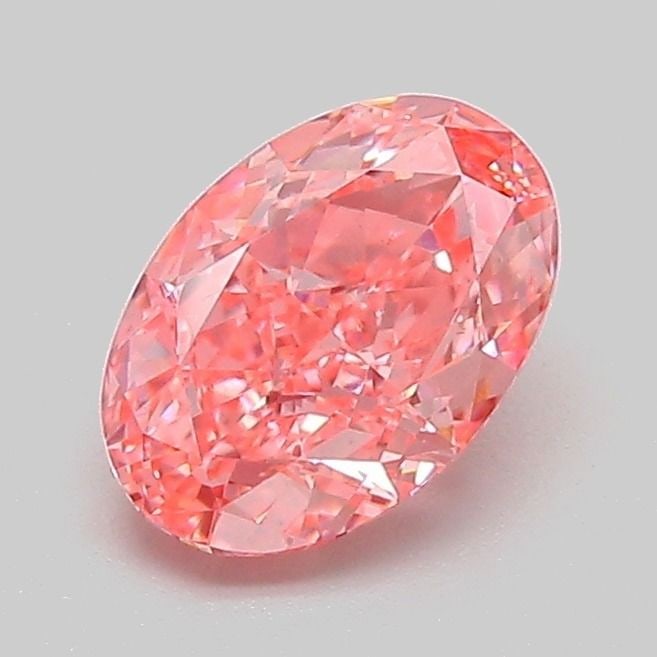 Loose Diamond - OVAL 1.08ct Fancy Vivid Pink VS1: Loose Diamond - OVAL 1.08ct Fancy Vivid Pink VS1 Source: This is a real non-mined Diamond that has been grown in a lab Shape: OVAL Carats: 1.08 Color: Fancy Vivid Pink Certification: IGI Video: