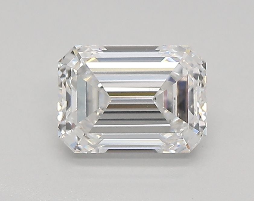 Loose Diamond - EMERALD 0.88ct D VVS2: Loose Diamond - EMERALD 0.88ct D VVS2 Source: This is a real non-mined Diamond that has been grown in a lab Shape: EMERALD Carats: 0.88 Color: D Clarity: VVS2 Certification: IGI Video: