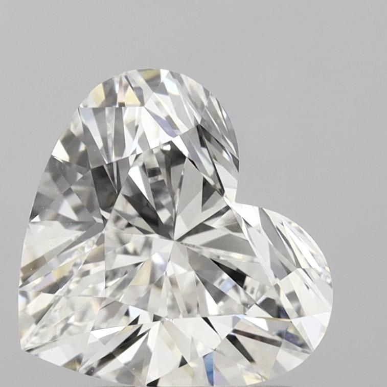 Loose Diamond - HEART 1.53ct F VVS2: Loose Diamond - HEART 1.53ct F VVS2 Source: This is a real non-mined Diamond that has been grown in a lab Shape: HEART Carats: 1.53 Color: F Clarity: VVS2 Certification: IGI Video: