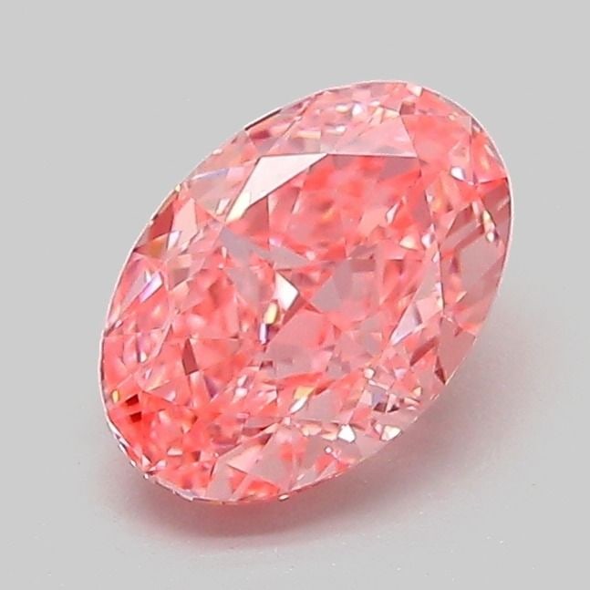 Loose Diamond - OVAL 1.08ct Fancy Vivid Pink VVS2: Loose Diamond - OVAL 1.08ct Fancy Vivid Pink VVS2 Source: This is a real non-mined Diamond that has been grown in a lab Shape: OVAL Carats: 1.08 Color: Fancy Vivid Pink Certification: IGI Video: