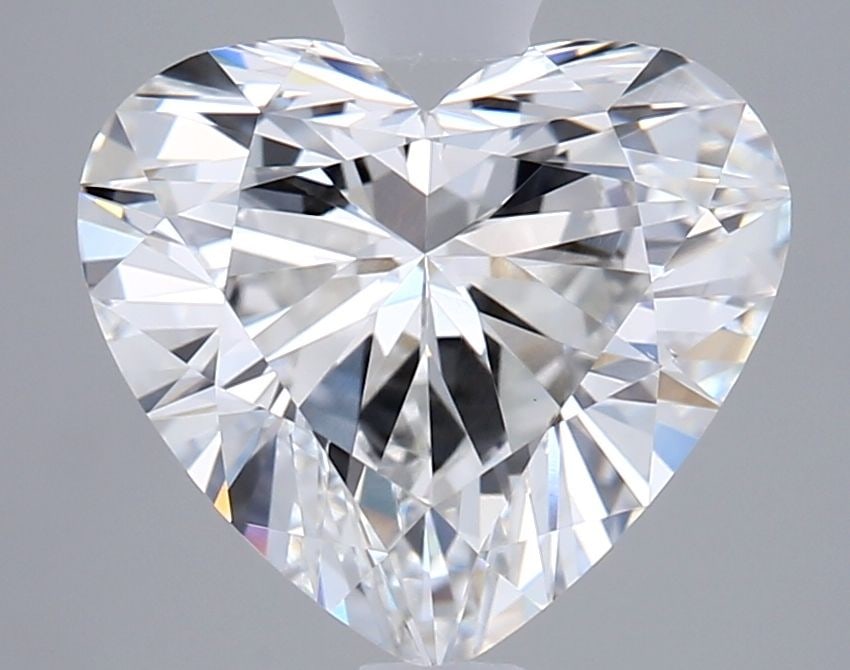 Loose Diamond - HEART 2.01ct F VS1: Loose Diamond - HEART 2.01ct F VS1 Source: This is a real non-mined Diamond that has been grown in a lab Shape: HEART Carats: 2.01 Color: F Clarity: VS1 Certification: IGI Video: