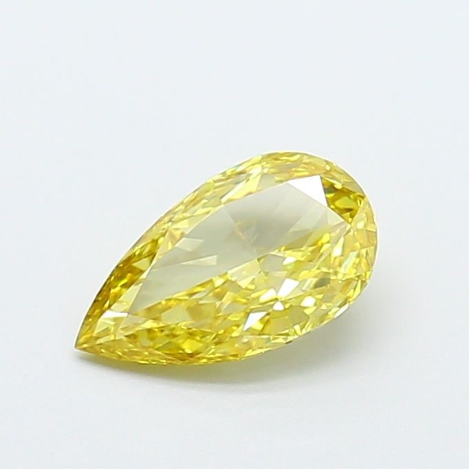 Loose Diamond - PEAR 1.05ct Fancy Intense Yellow VVS2: Loose Diamond - PEAR 1.05ct Fancy Intense Yellow VVS2 Source: This is a real non-mined Diamond that has been grown in a lab Shape: PEAR Carats: 1.05 Color: Fancy Intense Yellow Certification: IGI Vide