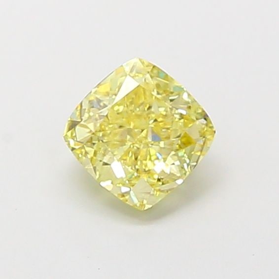 Loose Diamond - CUSHION MODIFIED 1.01ct Fancy Intense Yellow VS2: Loose Diamond - CUSHION MODIFIED 1.01ct Fancy Intense Yellow VS2 Source: This is a real non-mined Diamond that has been grown in a lab Shape: CUSHION MODIFIED Carats: 1.01 Color: Fancy Intense Yellow 