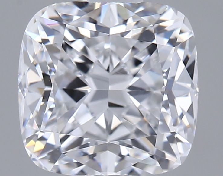 Loose Diamond - CUSHION MODIFIED 1.51ct D VVS2: Loose Diamond - CUSHION MODIFIED 1.51ct D VVS2 Source: This is a real non-mined Diamond that has been grown in a lab Shape: CUSHION MODIFIED Carats: 1.51 Color: D Clarity: VVS2 Certification: IGI Vide