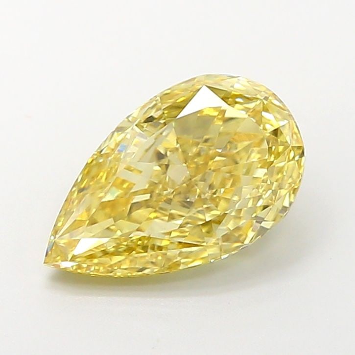 Loose Diamond - PEAR 3.03ct Fancy Intense Yellow VS1: Loose Diamond - PEAR 3.03ct Fancy Intense Yellow VS1 Source: This is a real non-mined Diamond that has been grown in a lab Shape: PEAR Carats: 3.03 Color: Fancy Intense Yellow Certification: IGI Video