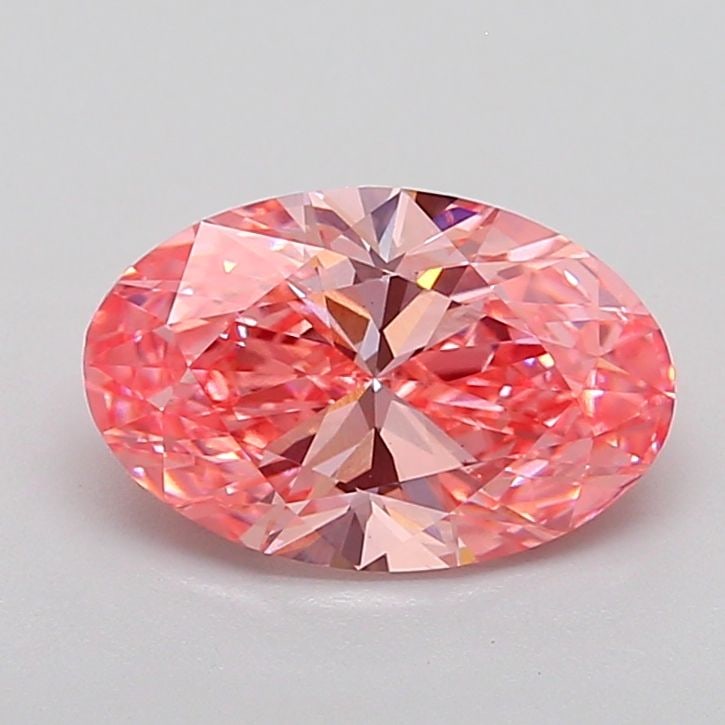 Loose Diamond - OVAL 2.96ct Fancy Vivid Pink VS1: Loose Diamond - OVAL 2.96ct Fancy Vivid Pink VS1 Source: This is a real non-mined Diamond that has been grown in a lab Shape: OVAL Carats: 2.96 Color: Fancy Vivid Pink Certification: IGI Video: