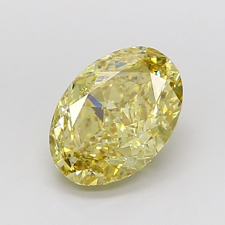 Loose Diamond - OVAL 3.1ct Fancy Intense Yellow VS2: Loose Diamond - OVAL 3.1ct Fancy Intense Yellow VS2 Source: This is a real non-mined Diamond that has been grown in a lab Shape: OVAL Carats: 3.1 Color: Fancy Intense Yellow Certification: IGI Video: