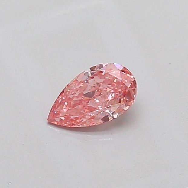 Loose Diamond - PEAR 0.42ct Fancy Intense Pink VS2: Loose Diamond - PEAR 0.42ct Fancy Intense Pink VS2 Source: This is a real non-mined Diamond that has been grown in a lab Shape: PEAR Carats: 0.42 Color: Fancy Intense Pink Certification: IGI Video: