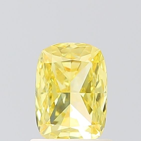 Loose Diamond - CUSHION MODIFIED 1.0ct Fancy Vivid Yellow VS1: Loose Diamond - CUSHION MODIFIED 1.0ct Fancy Vivid Yellow VS1 Source: This is a real non-mined Diamond that has been grown in a lab Shape: CUSHION MODIFIED Carats: 1.0 Color: Fancy Vivid Yellow Certif