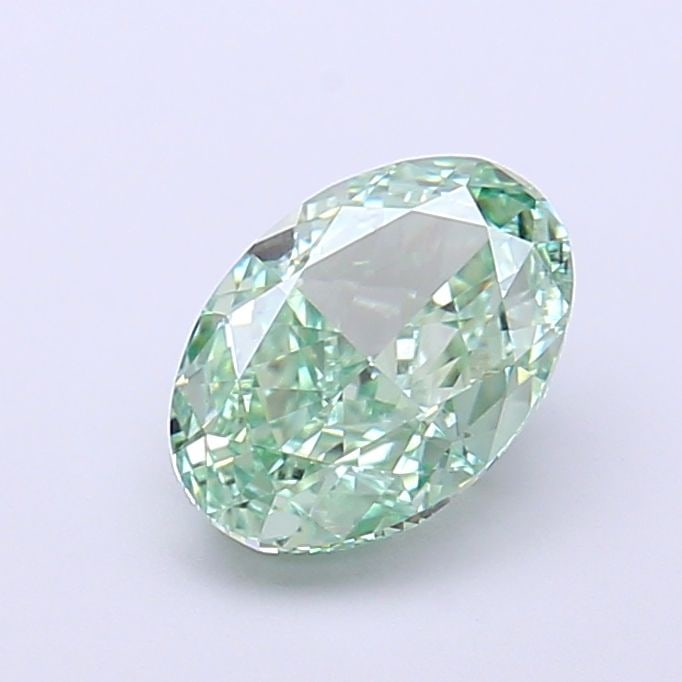 Loose Diamond - OVAL 1.52ct Fancy Vivid Green VVS2: Loose Diamond - OVAL 1.52ct Fancy Vivid Green VVS2 Source: This is a real non-mined Diamond that has been grown in a lab Shape: OVAL Carats: 1.52 Color: Fancy Vivid Green Certification: IGI Video: