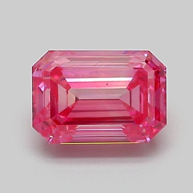 Loose Diamond - EMERALD 1.04ct Fancy Vivid Pink VS2 (1 of 1)
