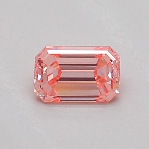 Loose Diamond - EMERALD 0.21ct Fancy Intense Pink VVS2: Loose Diamond - EMERALD 0.21ct Fancy Intense Pink VVS2 Source: This is a real non-mined Diamond that has been grown in a lab Shape: EMERALD Carats: 0.21 Color: Fancy Intense Pink Certification: IGI Vi