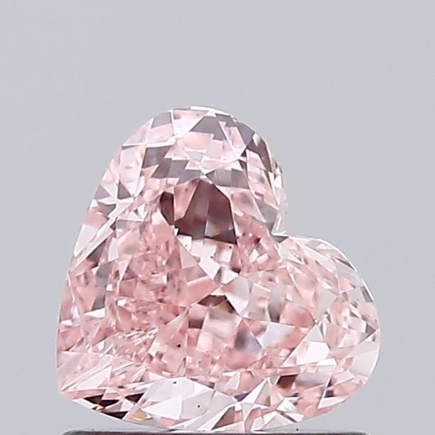 Loose Diamond - HEART 0.82ct Fancy Vivid Pink VS2: Loose Diamond - HEART 0.82ct Fancy Vivid Pink VS2 Source: This is a real non-mined Diamond that has been grown in a lab Shape: HEART Carats: 0.82 Color: Fancy Vivid Pink Certification: IGI Video: