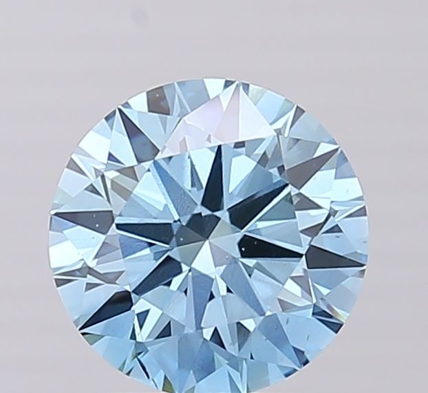 Ideal Loose Diamond - ROUND 1.85ct Fancy Vivid Blue VS2: Ideal Loose Diamond - ROUND 1.85ct Fancy Vivid Blue VS2 Source: This is a real non-mined Diamond that has been grown in a lab Shape: ROUND Carats: 1.85 Color: Fancy Vivid Blue Certification: IGI Video