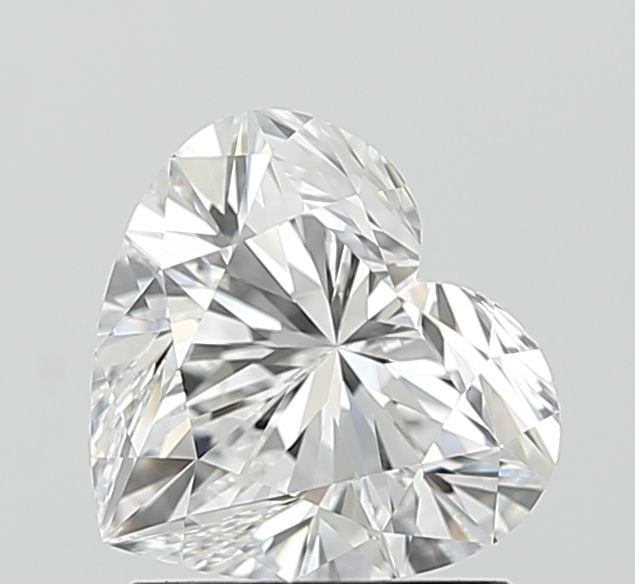 Loose Diamond - HEART 1.58ct D IF: Loose Diamond - HEART 1.58ct D IF Source: This is a real non-mined Diamond that has been grown in a lab Shape: HEART Carats: 1.58 Color: D Clarity: IF Certification: IGI Video: