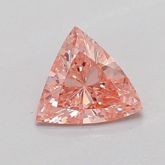 Loose Diamond - TRIANGULAR 0.26ct Fancy Intense Pink VS1: Loose Diamond - TRIANGULAR 0.26ct Fancy Intense Pink VS1 Source: This is a real non-mined Diamond that has been grown in a lab Shape: TRIANGULAR Carats: 0.26 Color: Fancy Intense Pink Certification: I