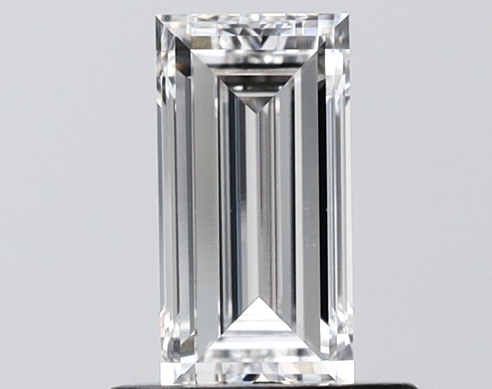 Loose Diamond - BAGUETTE 0.9ct E VVS1: Loose Diamond - BAGUETTE 0.9ct E VVS1 Source: This is a real non-mined Diamond that has been grown in a lab Shape: BAGUETTE Carats: 0.9 Color: E Clarity: VVS1 Certification: IGI Video: